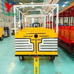 Electric Trackless Train Factory - 27 Seats Tourist Sightseeing Train