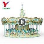 Carousel Supplier - Chinese Fairground Attraction Large Luxury
