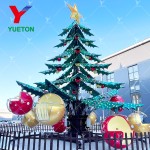 Christmas Tree Ride Factory - Outdoor Fiberglass Metal Steel