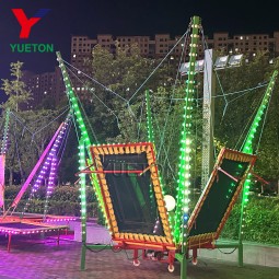 Bungee Trampoline Supplier - Portable 4 in 1 Jumping With Trailer