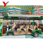 Electric Sightseeing Bus Factory - 72V 14 Seats Scenic Spot Tram
