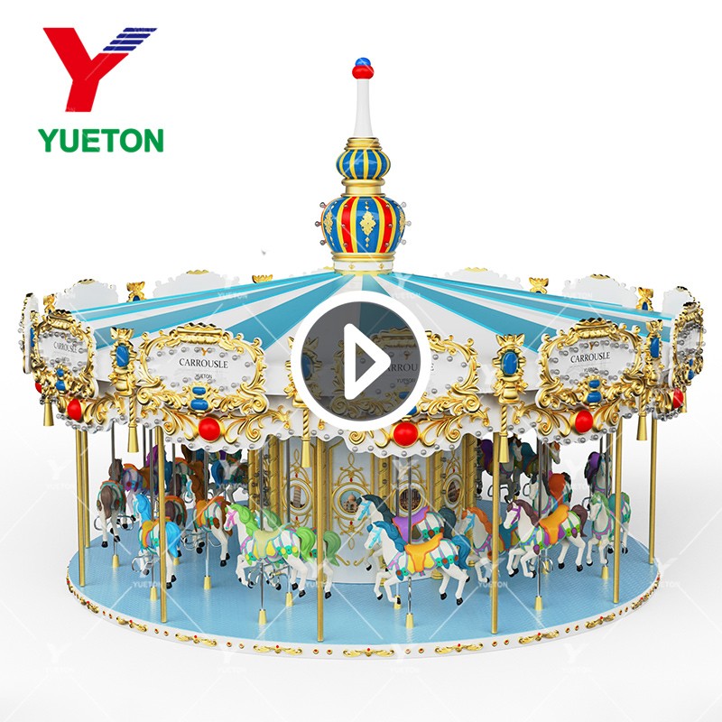 Carousel Supplier - Chinese Fairground Attraction Large Luxury