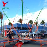Bungee Trampoline Factory - Portable Trailer Mounted 4 in 1