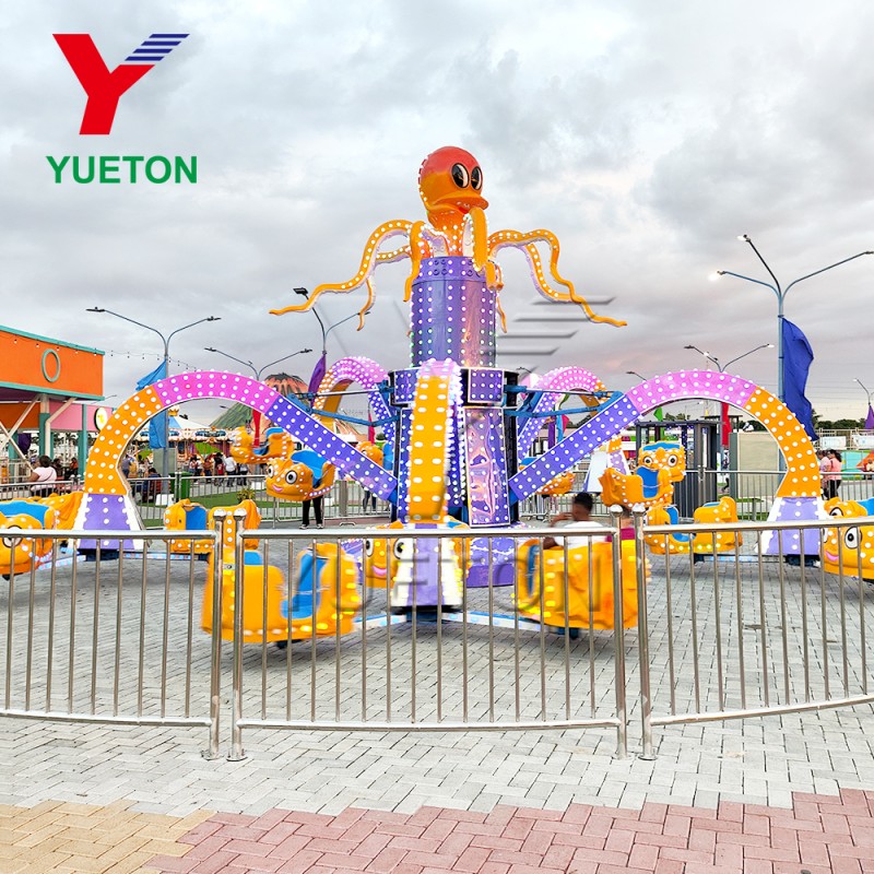 Octopus Ride Manufacturer - Extremely Fun Rotating 30 Seats