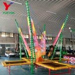 Bungee Trampoline Manufacturer - Chinese Theme Park 4 Persons