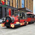 Tourist Train Supplier - Outdoor 42 Passenger Steam Locomotive