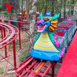 Mini Roller Coaster Factory - Dragon Theme Track Ride for Kids