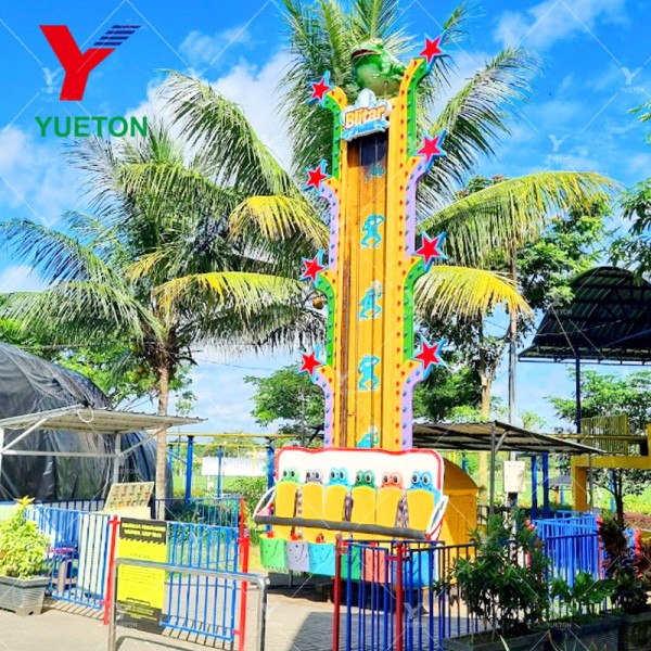 Frog Hopper Factory - Outdoor 6 Seats Jumping Kiddie Ride