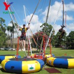 Bungee Trampoline Factory - Hot Sale Park Carousel Bungee Jump
