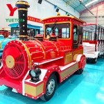 Tourist Train Manufacturer - 27 Passengers Trackless Tour Train