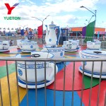 Tea Cup Ride Supplier - Saucer Spinning Carousel Kiddie Rides