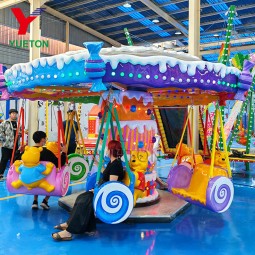 Flying Chair Manufacturer - Rotating Candy Fairground Attraction Ride