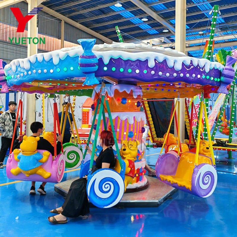 Flying Chair Manufacturer - Rotating Candy Fairground Attraction Ride