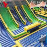 Inflatable Maze Factory - Giant Bouncing Bed Custom Park Planning