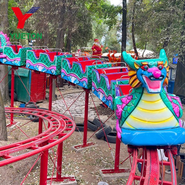Mini Roller Coaster Factory - Dragon Theme Track Ride for Kids