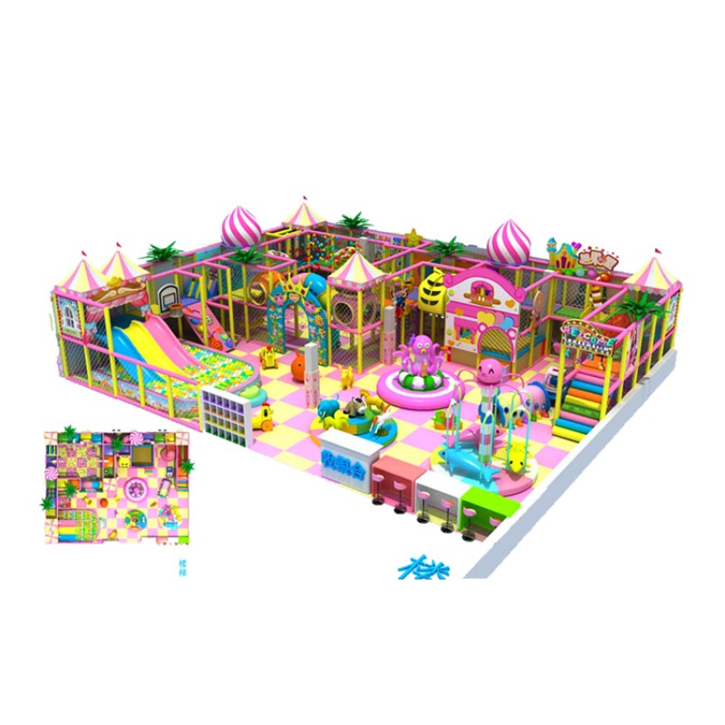 Soft Play Area Manufacturer - CE Approved Candy Theme Ball Pit