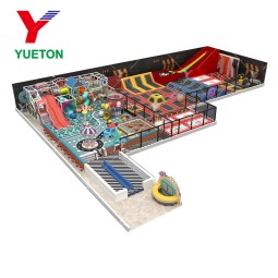 Trampoline Park Manufacturer - Cheap Ocean Theme Kids Commercial