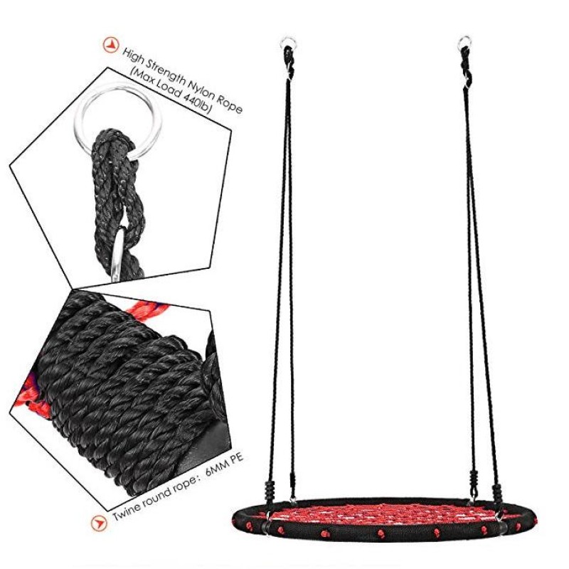 Swing Seat Factory - Manufacture 100cm Round Rope Net