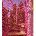 Climbing Net Supplier - Customized Rainbow Handwoven Rope Course