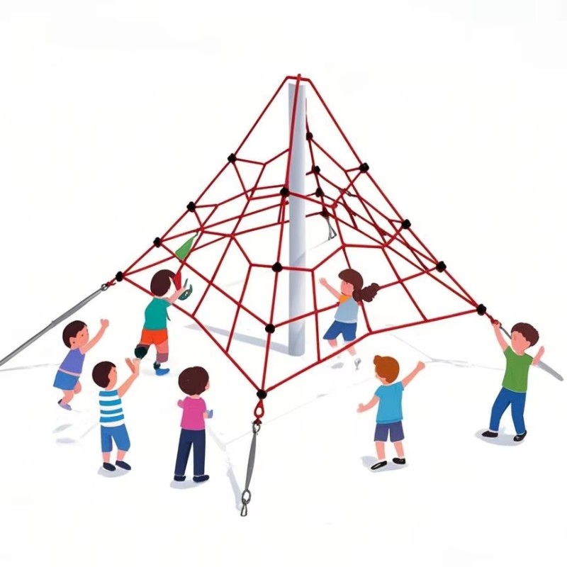 Playground Equipment Manufacturer - Large Outdoor Commercial Climbing