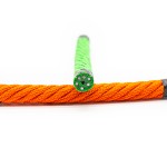 Amusement Rope Manufacturer - High Strength 16mm Polyester Steel Core