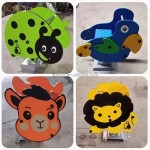 Playground Equipment Supplier - Cheap PE Animal Spring Rider