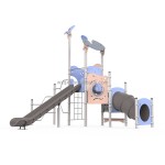 Plastic Slide Supplier - 2025 New Design Outdoor Commercial Tube
