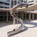 Freestanding Slide Factory - Commercial Outdoor Freestanding Stainless