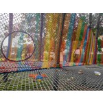 Climbing Net Manufacturer - High Quality Custom Red Knitted Rope