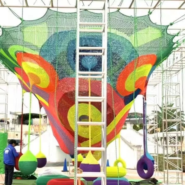 Rope Course Factory - Commercial Indoor Children's Rainbow Rope