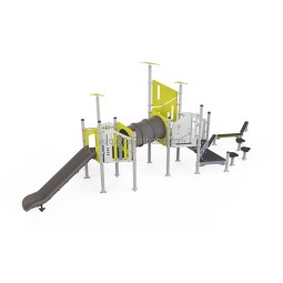 Combination Slide Supplier - Commercial Outdoor Multiplayer PE Slide