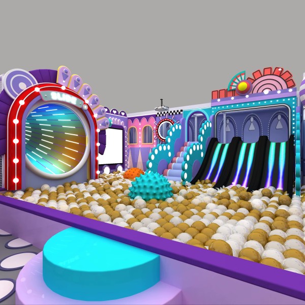 Commercial Playground Supplier - Popular Indoor Children's Soft Playground