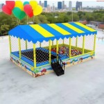Garden Trampoline Manufacturer - Eco-Friendly Durable Steel Frame Kids