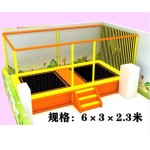 Indoor Trampoline Factory - Ledi BCGY Small Adult Indoor Trampoline