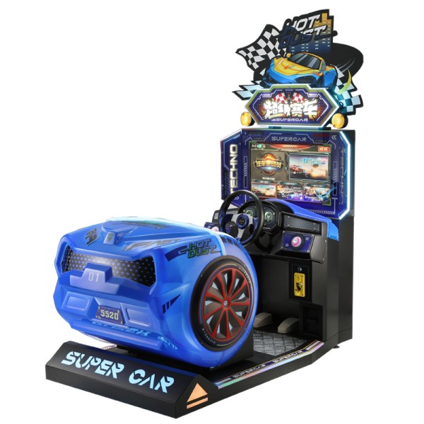 Racing Game Supplier - Dynamic Super Car Coin-Operated Racing