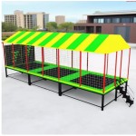 Ninja Course Supplier - Small Indoor Soft Playground Ninja Warrior