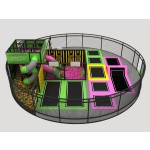 Adventure Park Supplier - New Design Indoor Soft Playground Adventure