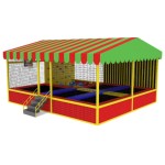 Ninja Course Supplier - Small Indoor Soft Playground Ninja Warrior