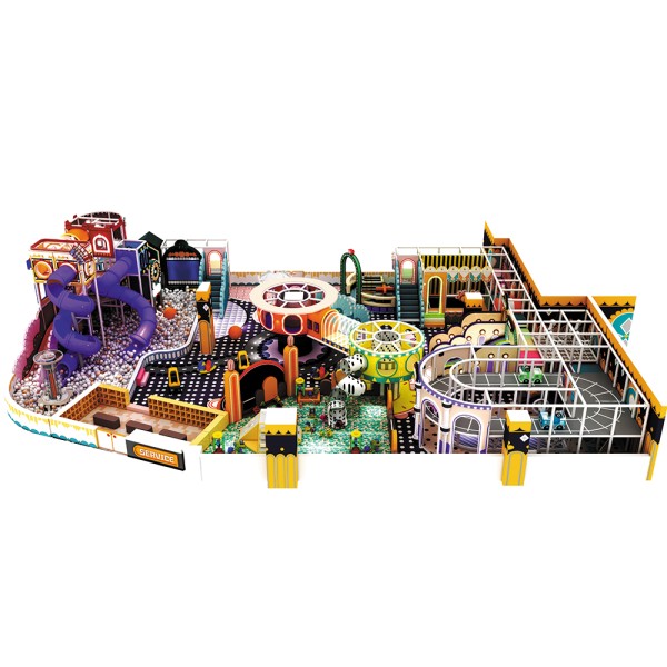 Mini Playground Factory - Mini Indoor Soft Maze Playground Safe