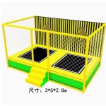 Indoor Trampoline Factory - Ledi BCGY Small Adult Indoor Trampoline