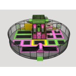 Adventure Park Supplier - New Design Indoor Soft Playground Adventure