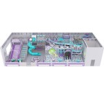 Indoor Playground Manufacturer - Fun Kids Maze Steel Structure Soft Play