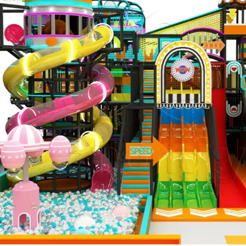 Commercial Playground Manufacturer - Custom Indoor Commercial Soft Play
