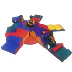 Play Equipment Set Supplier - Set of Wooden Indoor Soft Play