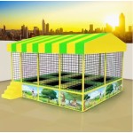 Garden Trampoline Manufacturer - Eco-Friendly Durable Steel Frame Kids