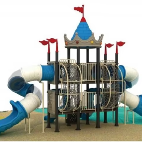 Metal Playgrounds Supplier - Outdoor Indoor PE Plastic Slides