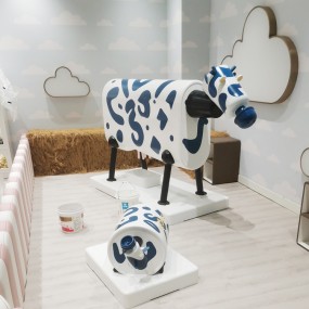 Soft Play Equipment Supplier - Ranch Milker Role-Play Foam Ball Pool