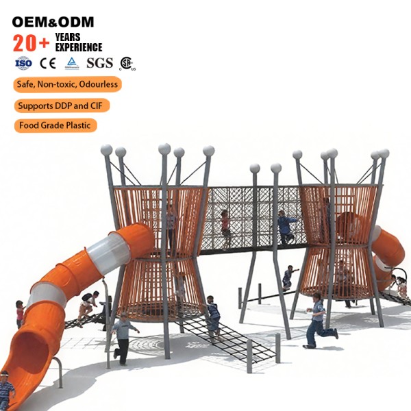 Wooden Playground Manufacturer - Hot Sale Outdoor Nature Wooden