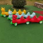 Playground Equipment Manufacturer - Unisex Mini Plastic Rocking Horse