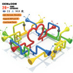 Amusement Equipment Manufacturer - Factory Sale Metal Swing Set